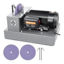 Lawn Mower Blade Sharpener, 1HP 750W Lawnmower Blade Grinder with 9-inch Ceramic