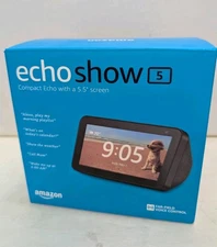 NEW Amazon Echo Show 5 Smart Home Display with Alexa - Charcoal 