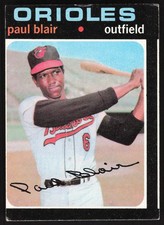 Paul Blair 1971 Topps #53 BV1