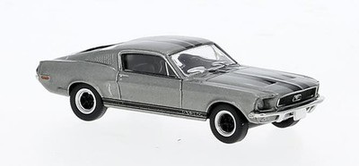 Brekina PKW Ford Mustang Shelby GT 350, grau met. 19607