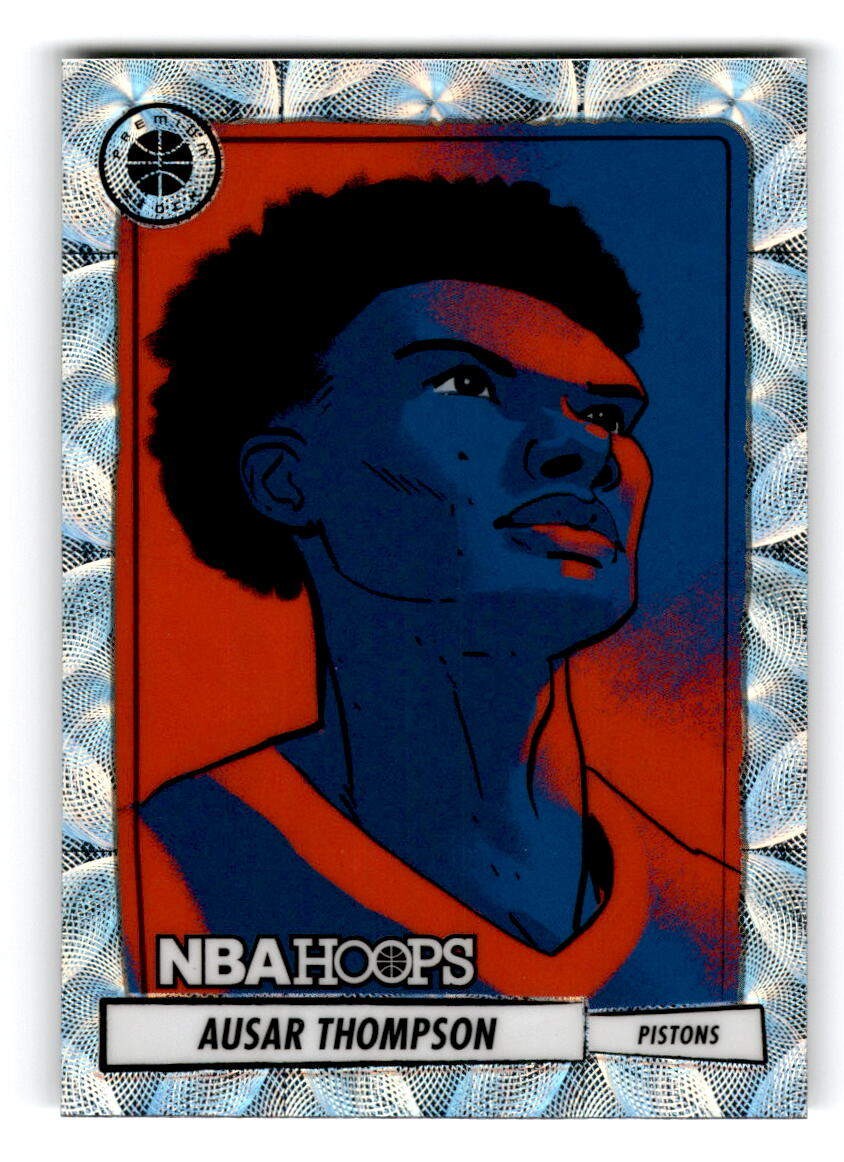 2023-24 Hoops Premium Stock #17 Ausar Thompson Presentations Premium Rookie RC