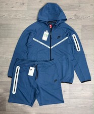 Nike Tech Fleece Reflective Hoodie  Short Set