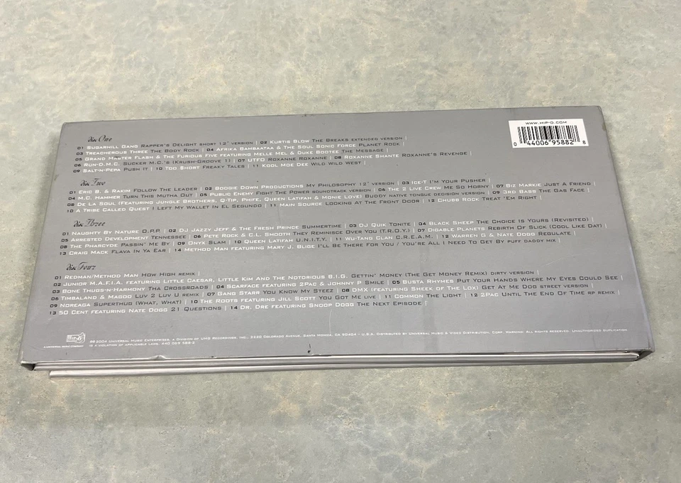 THE HIP HOP BOX First Definitive History of Hip Hop 1979-2003 4 CD set - Image 2 of 4