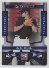 2010 Donruss Elite Extra Edition Rookie Aspirations Die-Cut Jesse Biddle y0i