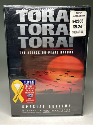 Tora! Tora! Tora! (DVD, 1970, Widescreen, Special Edition) New Sealed