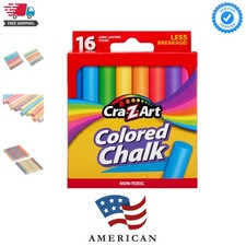 Colored Chalk, 16 Count 10801-48, Assorted