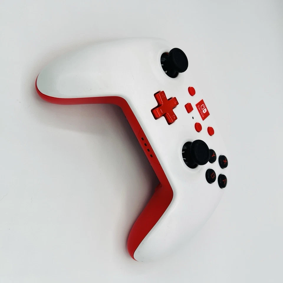 Controlador de movimiento inalámbrico mejorado PowerA para Nintendo Switch - blanco/rojo Foto 2 de 4