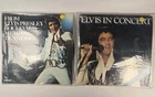 Elvis Presley 2 LP Vinyl Album Lot Elvis In Concert & From Elvis Presley Blvd VG