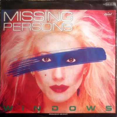 Missing Persons Windows Vinyl Single 7inch NEAR MINT Capitol