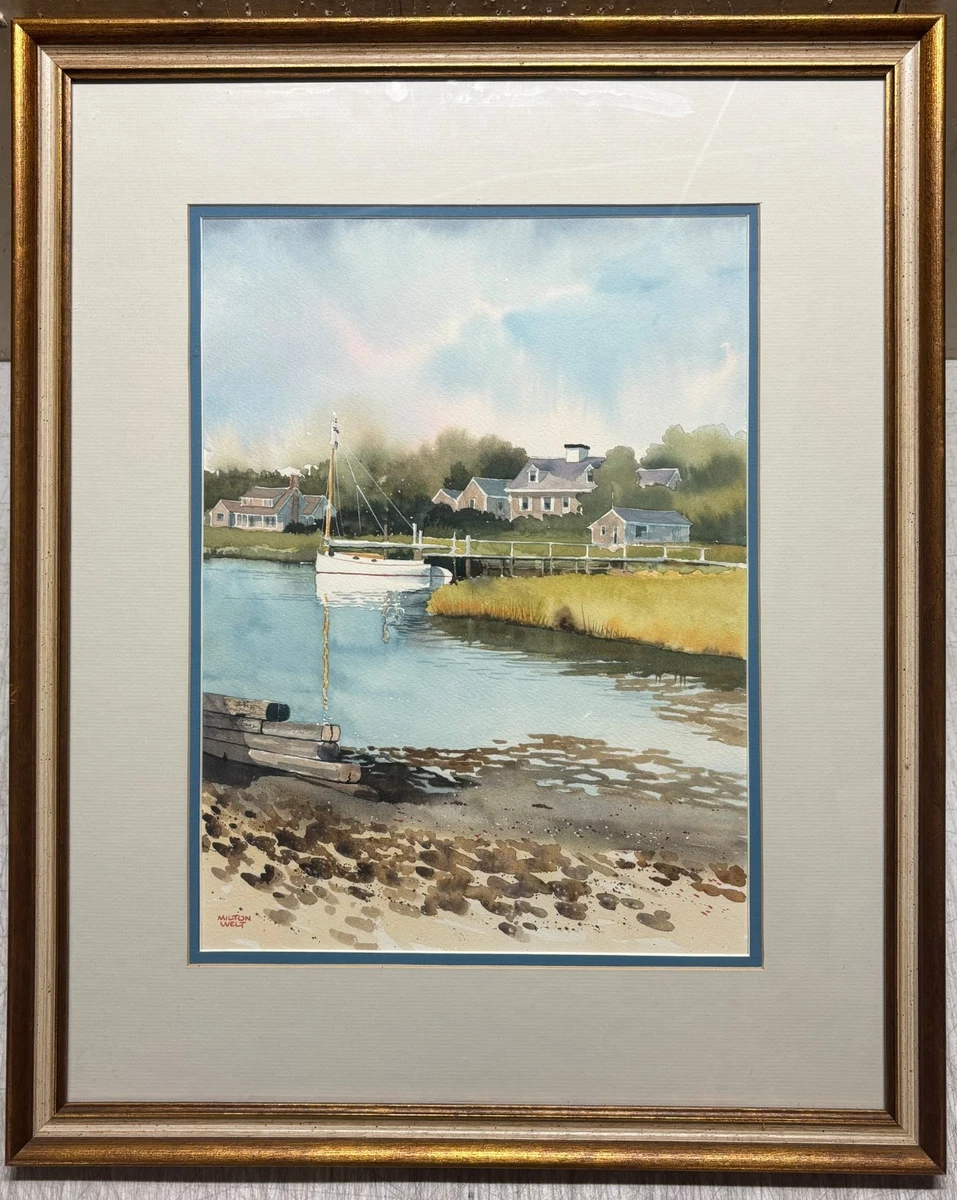 Watercolor Painting Original Nautical Art Paintings for sale | eBay
