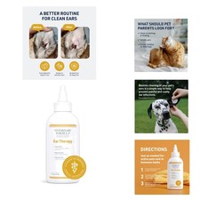 Ear Cleaner for Dogs Cats, Gentle Ear Cleaning Solution for Sensitive Ears,...