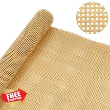 Rattan Square Webbing Roll 24"x6.6Ft Faux Cane Decor