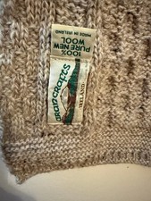 Aran Crafts 100 Pure New Wool Irish Scarf