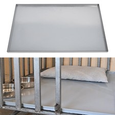 41x27.38x1 Replacement Tray for Dog Crate, Galvanized, Chew-Proof and Crack-P...