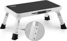 Taburete Plegable Ajustable en Altura con Pla...