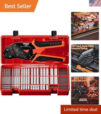 Ergonomic Crimping Tool with 22 JST Connectors for Precision DIY Electronics