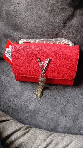 Valentino Women's Divina Small Shoulder Bag - Red Brand new. - Picture 2 of 4