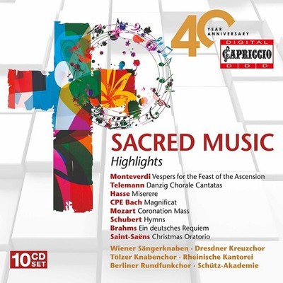 Various Artists - 40th Anniversary: Sacred Music [Used Very Good CD] Boxed Set