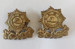 Freikorps Schützen Garde Kavallerie Auflagen Uniform Abzeichen G.K.S.D.