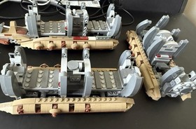 Lego Star Wars 75086 Battle Droid Troop Carrier And Two Other Droid Carriers