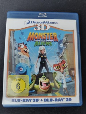 Monster und Aliens (Blu-ray 3D, + Blu-ray 2D)