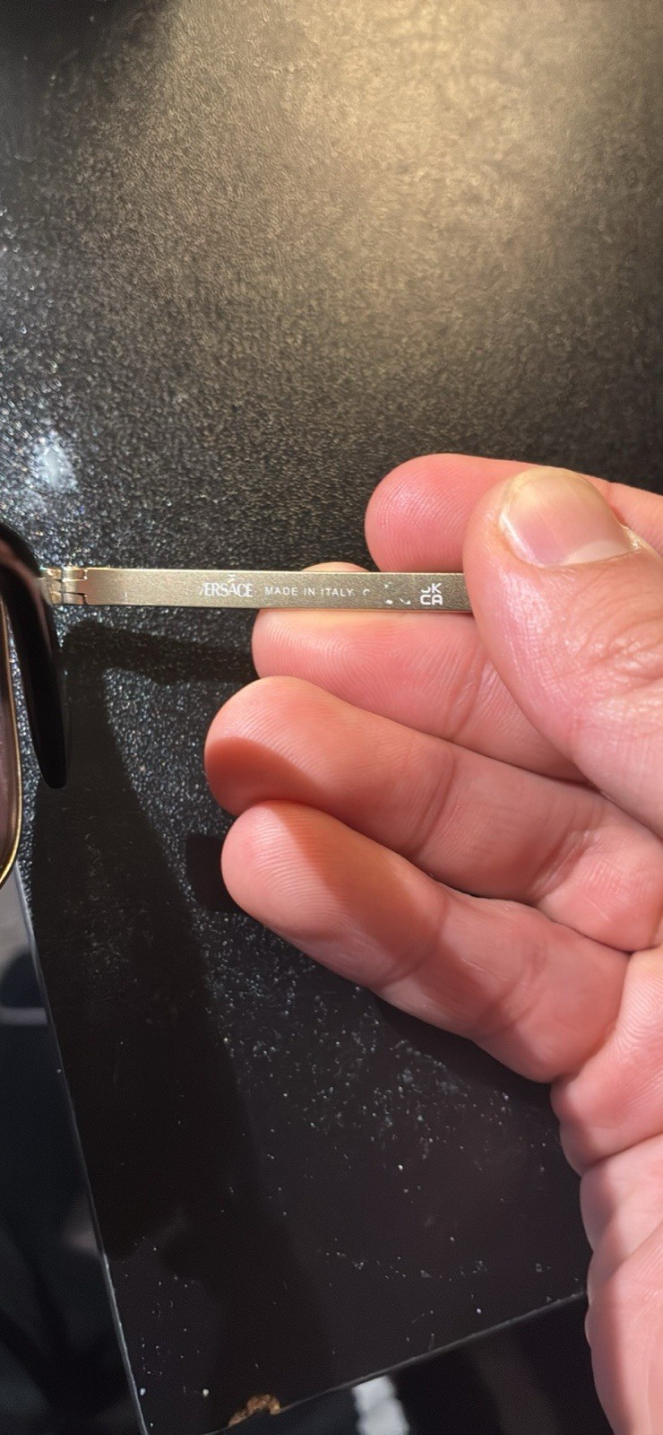 Versace VE2238 men's rectangular sunglasses - image 2