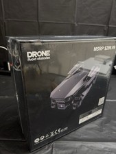 4K DRONE AVOID OBSTACLES SMS (Black) Still Wrapped Never Used