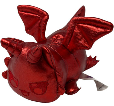 Aphmau MeeMeows Mystery Plush Dragon Cat Metallic Red Celestial Series Size 6''
