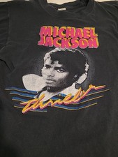 Vintage 1980's Michael Jackson Thriller t-shirt Screen Stars size small USA