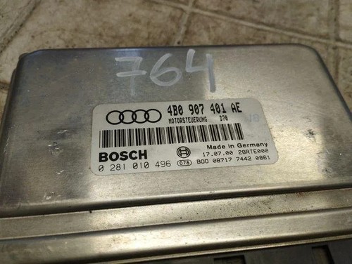 AUDI A6 4B2, C5 Motorsteuergerät ECU 0281010496 4B0907401AE 2.50 18237629