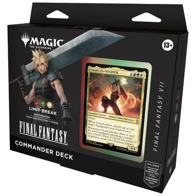 Magic The Gathering Final Fantasy VII Commander Deck - Limit Break