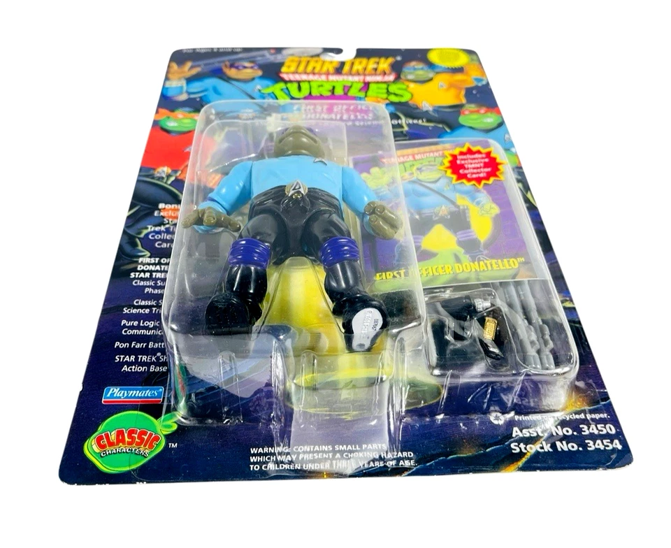 Playmates Star Trek Mutant Ninja Turtles Action Figures - Image 3 of 4