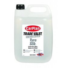 CarPlan TSS505 Tyre Slik 5 Litre Instant Tyre Shine Spray or Brush On 3.60 per litre