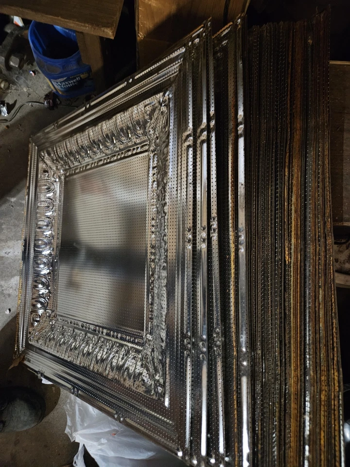 40 peças chave geométrica vitoriana art déco teto azulejos asteca Fleur De Li  - Imagem 4 de 4