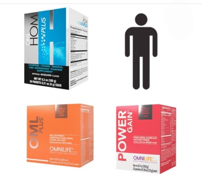 #ad Pack for male hormonesOML Hom Plus Power Gain OML Plus Omnilife $182.65