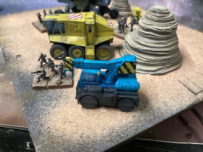 SCI FI Aliens Stil Kran/Heber Nutzfahrzeug 15mm Maßstab
