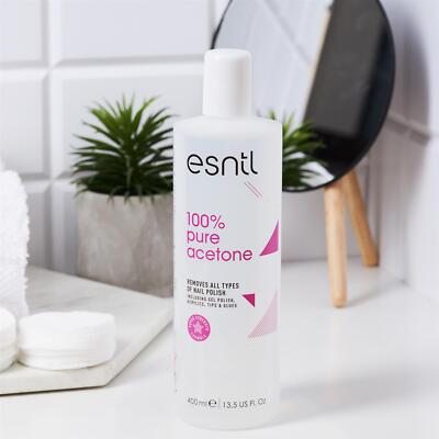 ESNTL 100 % reiner Aceton Nagellackentferner (Super Strength Formel)