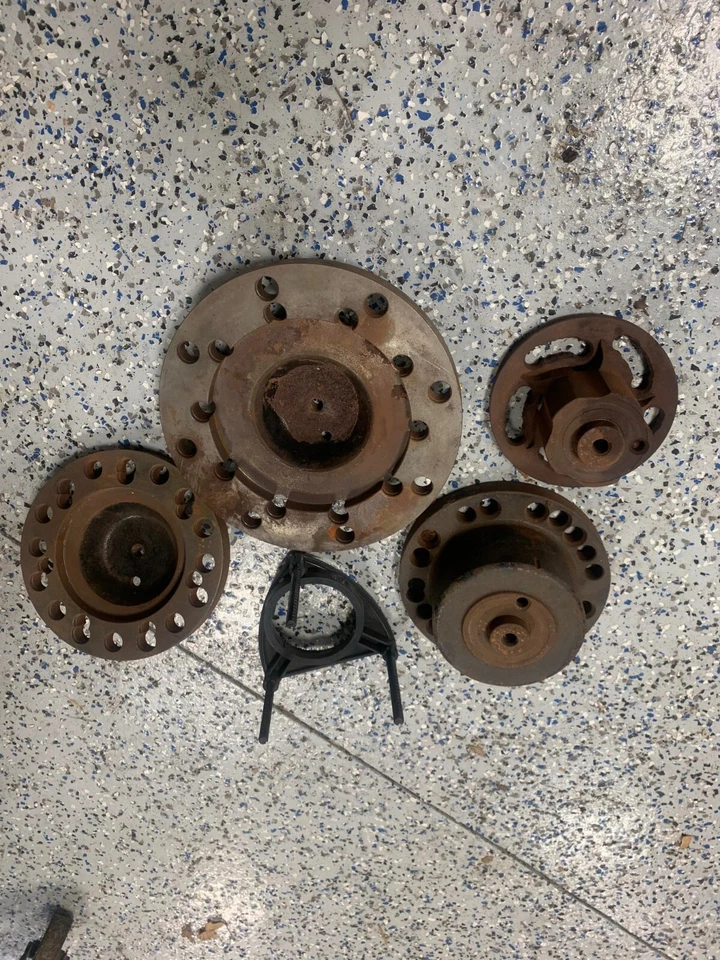 Torno de freno de disco Hunter serie OCL400 CON ADAPTADORES Y EXTRAS Foto 2 de 4