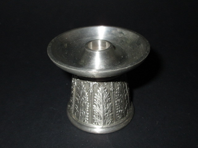 Tumasek Pewter 97 % Candleholder Collections - Nouveau Floral Made