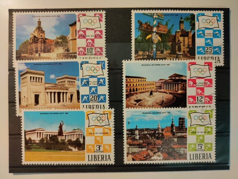 1972 Liberia Stamps(Olympics-Munich),CTO,NH,OG