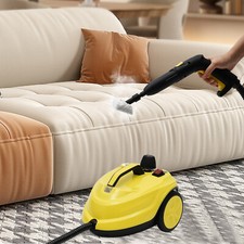 High-Pressure Steam Cleaner Multipurpose Handheld Steam Cleaner Portable Yellow！