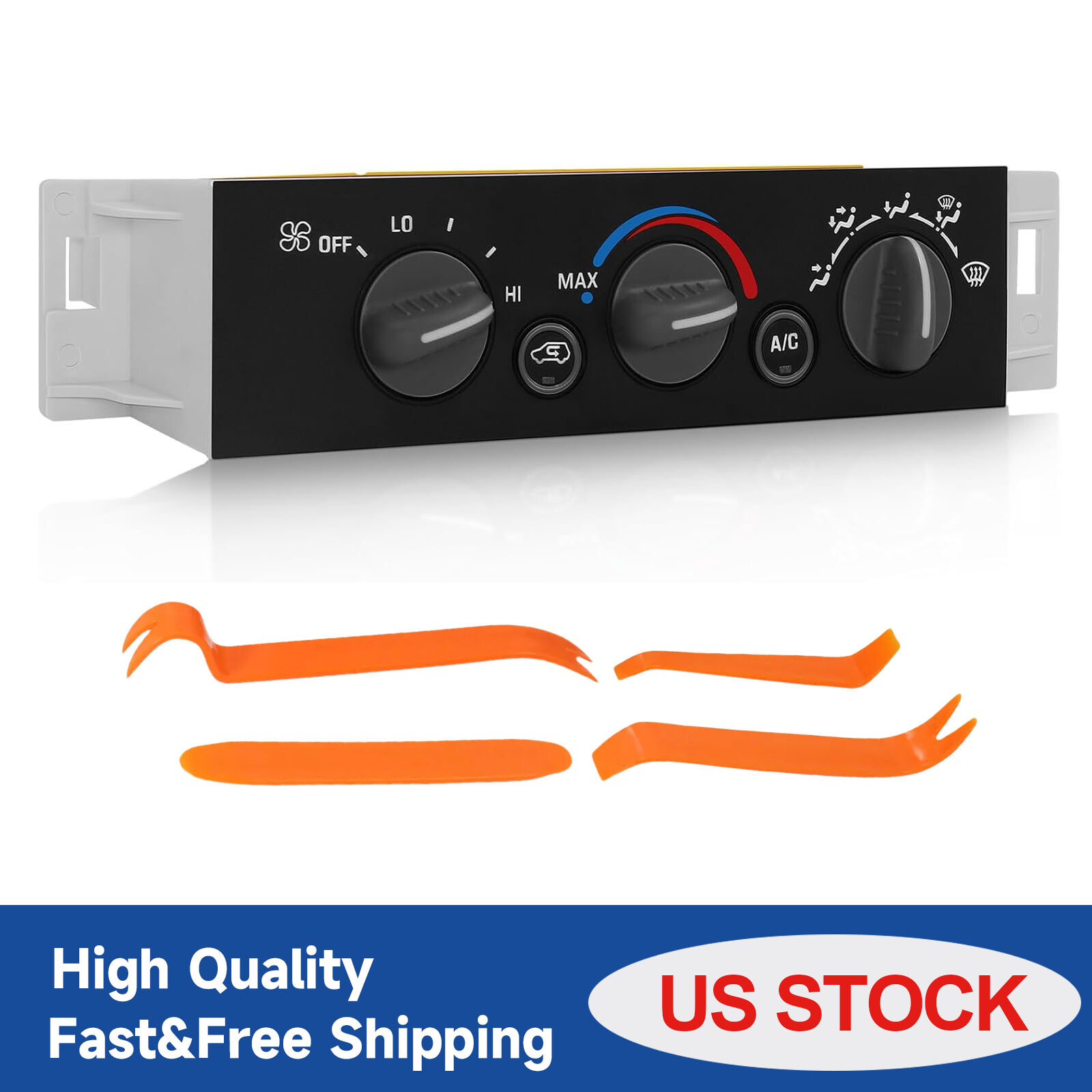 599-007 AC Heater Climate Control Module For Chevy GMC C1500-C3500 K1500-K3500