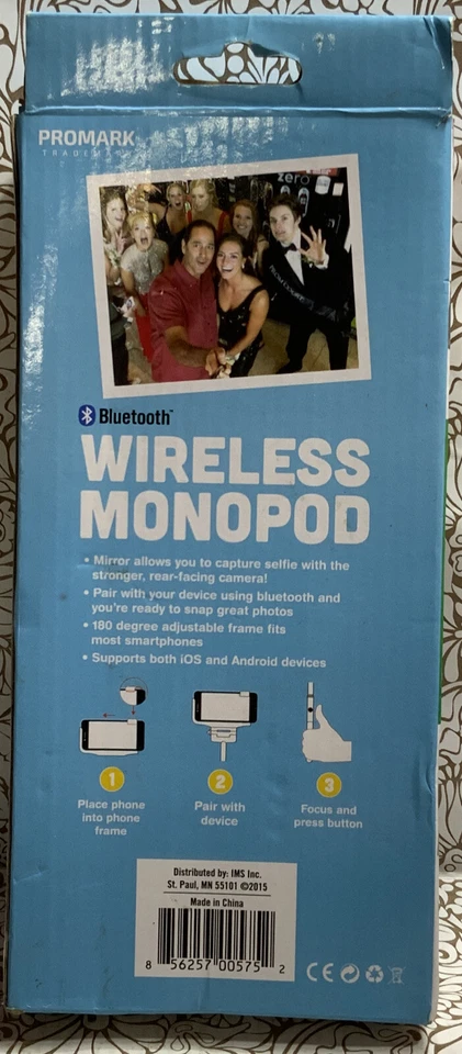 📀 Monopie inalámbrico Promark - Compatible con Bluetooth Foto 3 de 3