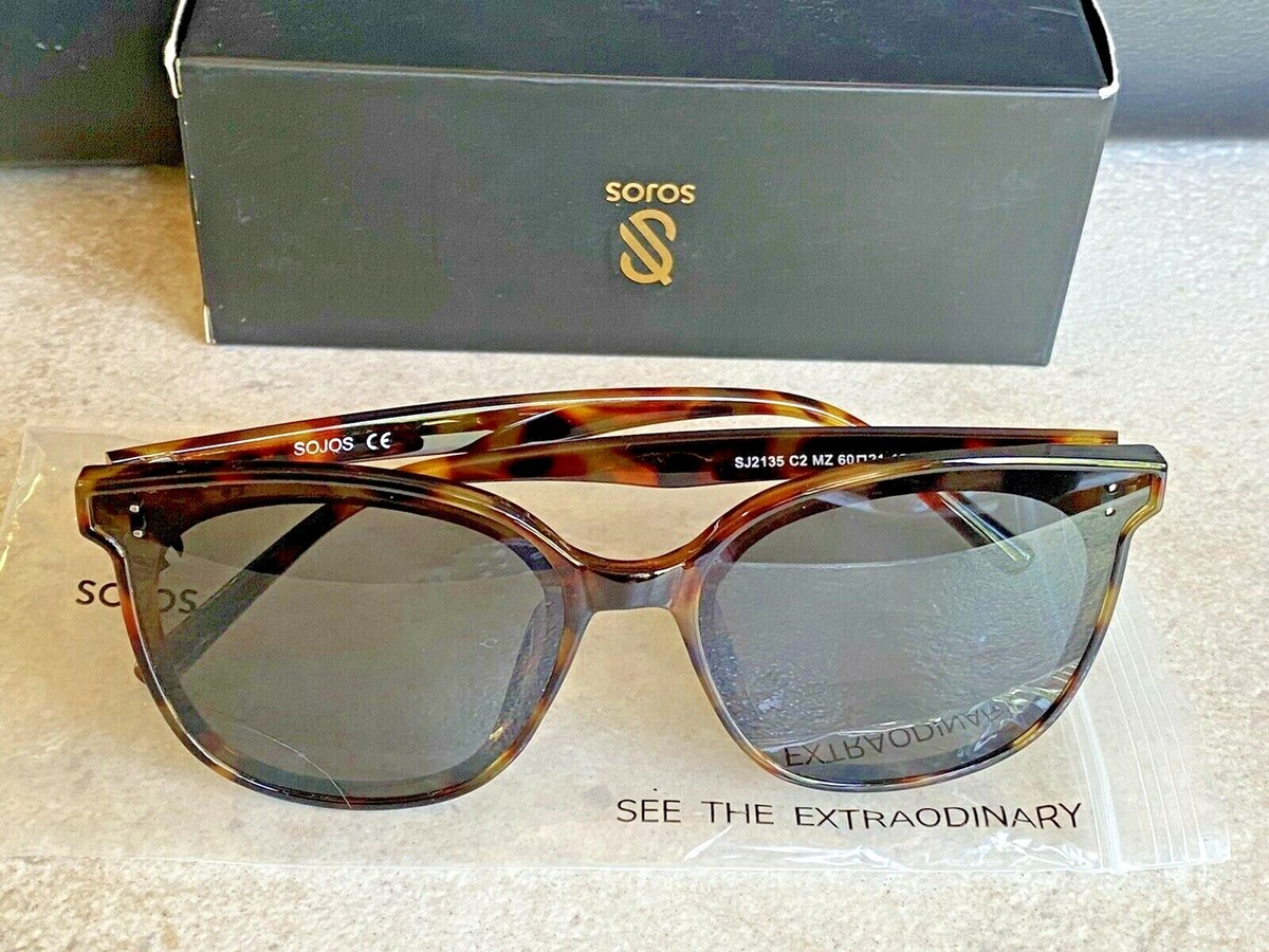 SOJOS Retro Square Style Sunglasses for Women Oversized 
