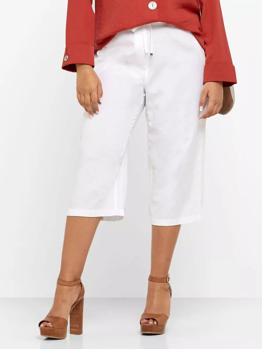 Live Unlimited Plisse Wide Leg Cropped Trousers Black at John Lewis Partners #61 Live Unlimited Plisse Wide Leg Cropped Trousers Black at John Lewis Partners