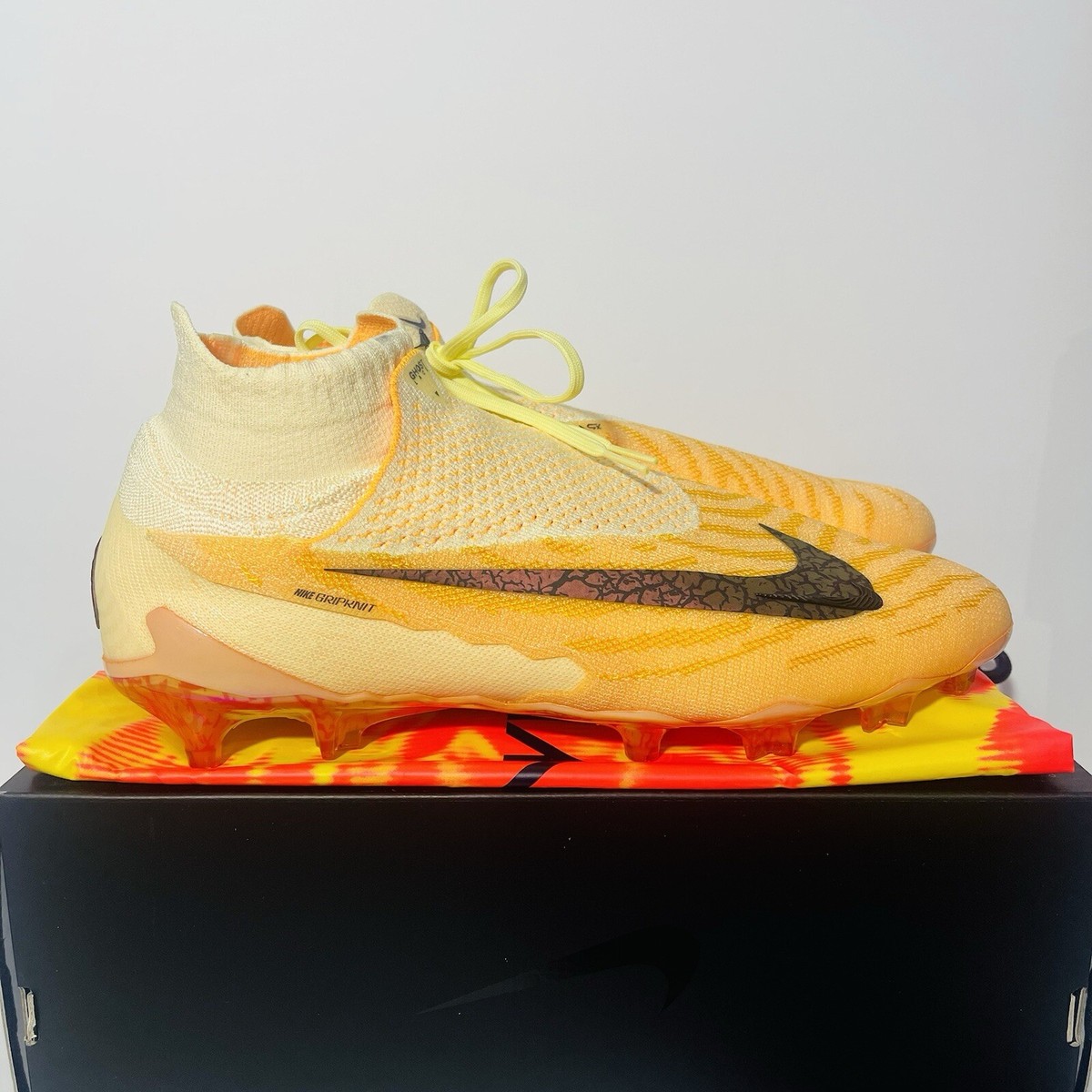 Nike Phantom GX elite FG 27.0 イエロー Phantom GX Elite FG Soccer Cleats | Orange, Yellow, Black