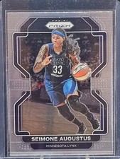 2022 Prizm WNBA Basketball Base #44 Seimone Augustus - Minnesota Lynx