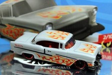 2018 Hot Wheels 300 HW Flames '55 Chevy gray
