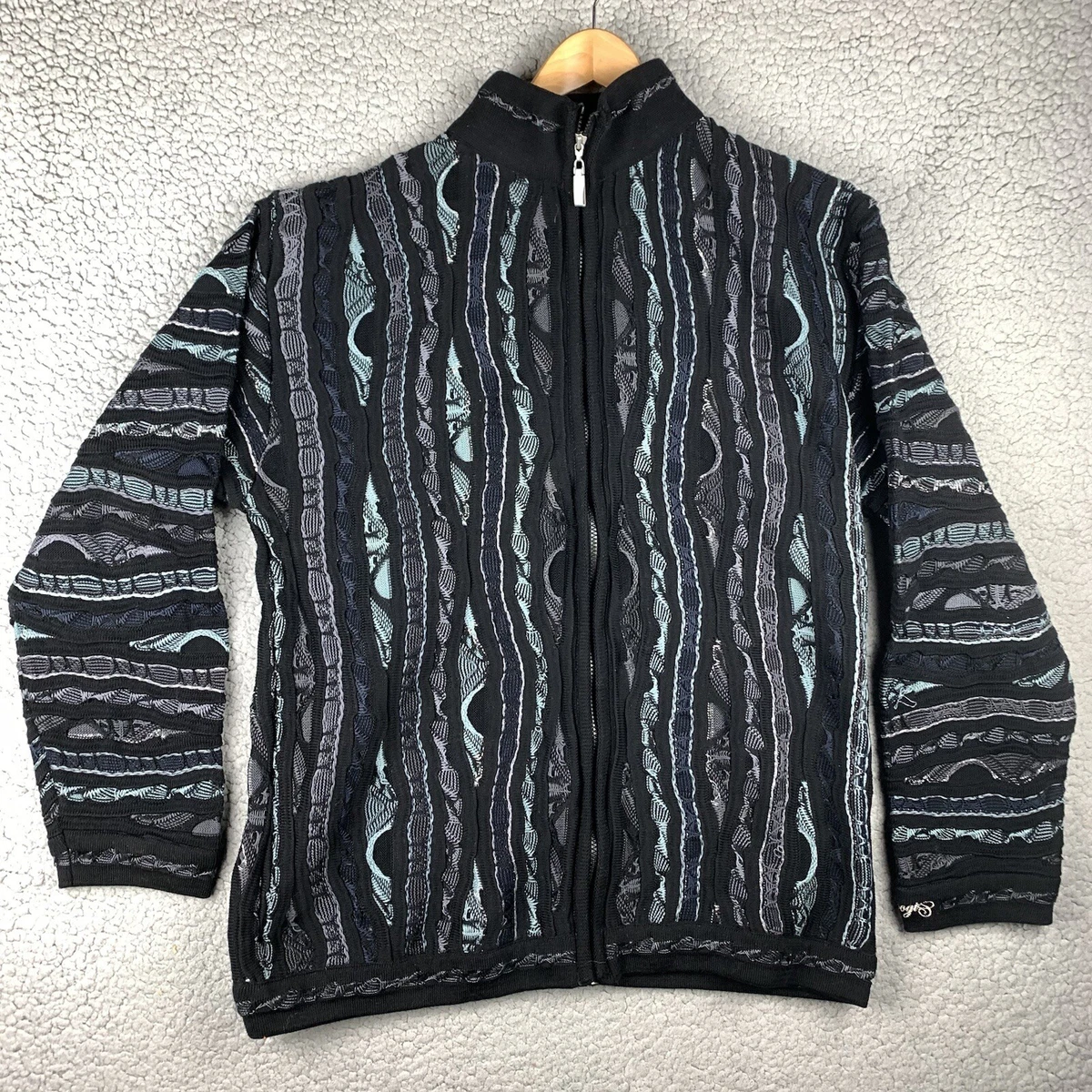 Coogi sweater deals jacket