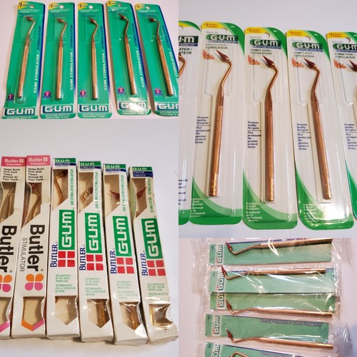 GUM Gum Stimulator 600 Mix Lot of 24 PROMOTES HEALTHY FIRM GUMS eBay